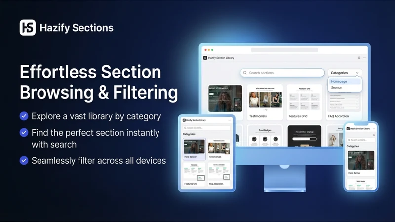 Hazify Sections