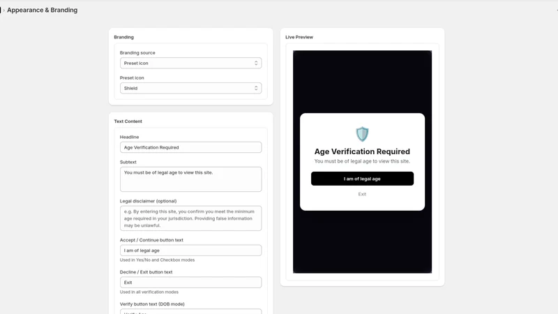 Gurify Age Verification