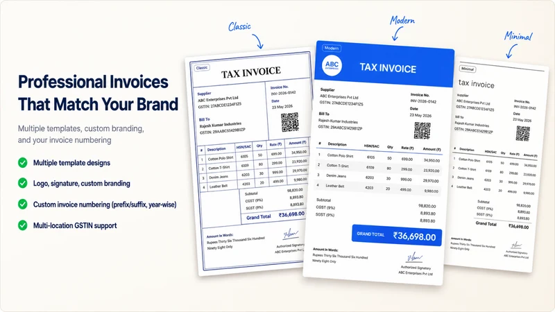 GST india : GST Invoice