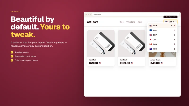 Growably Currency Converter
