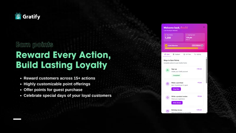 Gratify: Loyalty & Rewards
