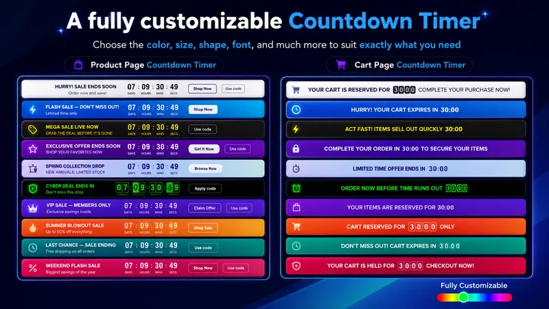 GS Countdown Timer Bar