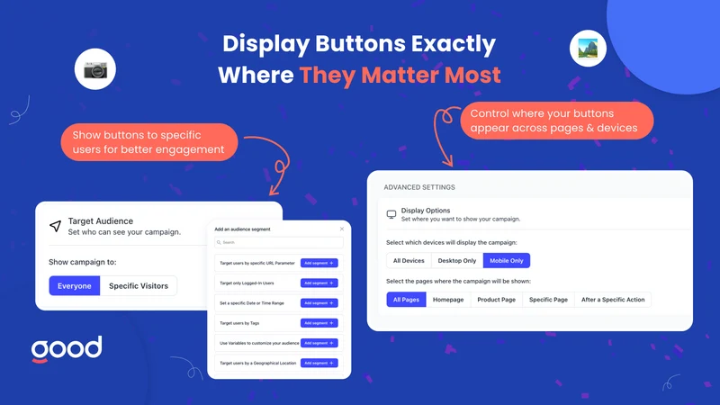 GA: Buttons
