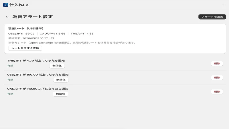 仕入れFX