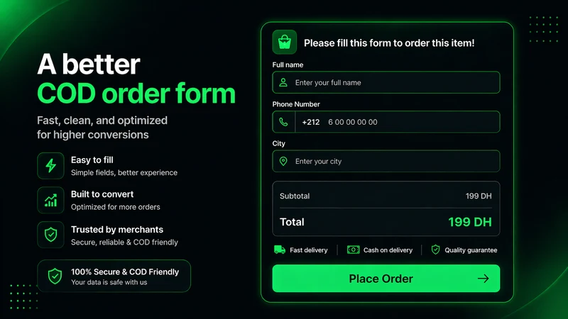 FormBoost COD Form & Upsells