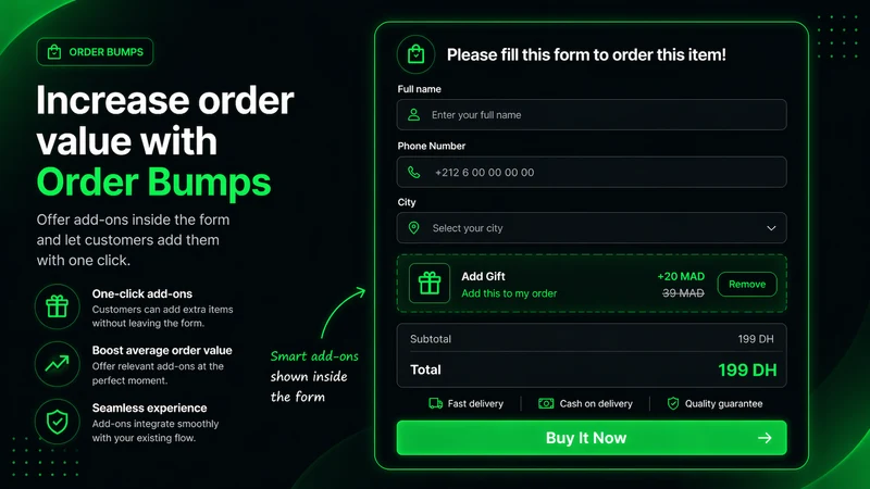 FormBoost COD Form & Upsells