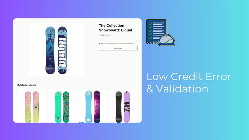 Folio: B2B Credit Limits
