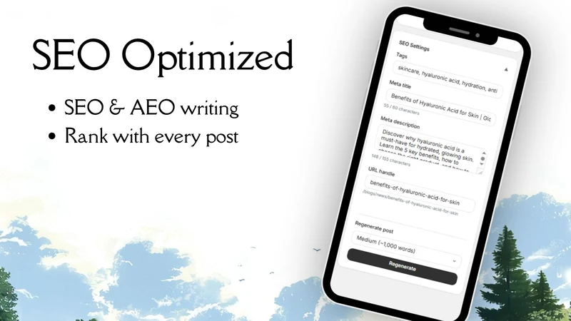 Flint AI Blog Post Writer &SEO