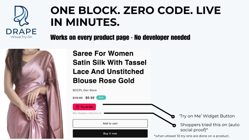 Drape Virtual Try‑On