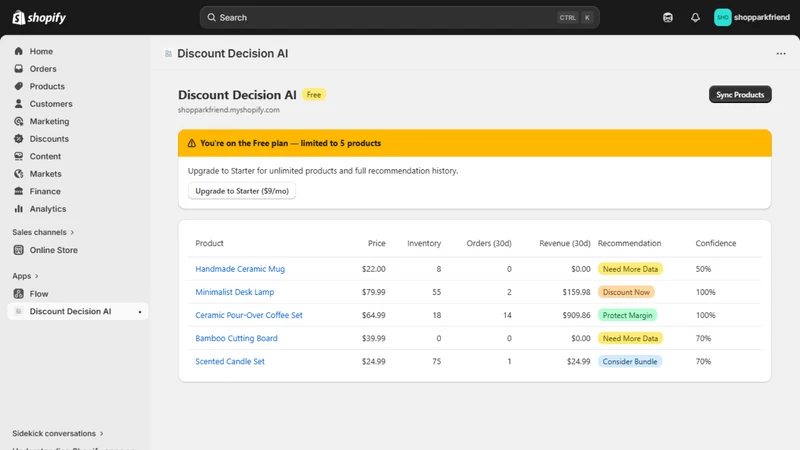 Discount Decision AI