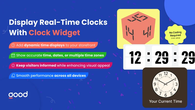 Digital Clock Widget: Timezone