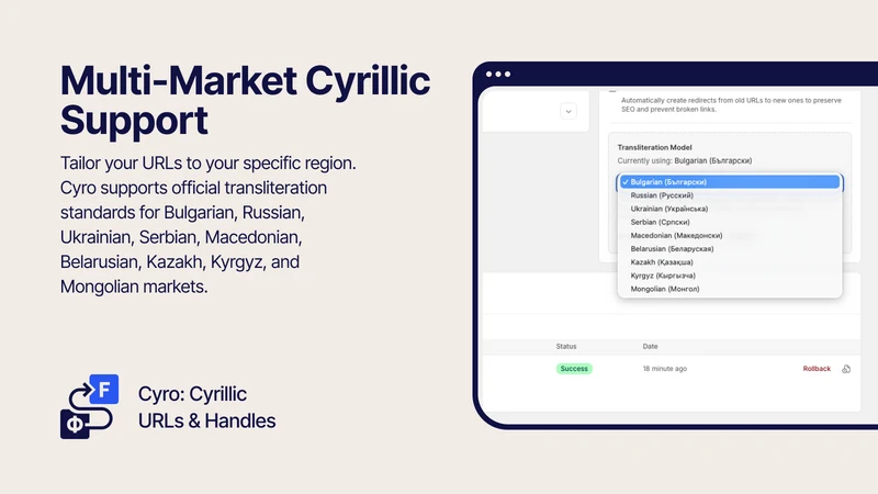 Cyro: Cyrillic URLs & Handles