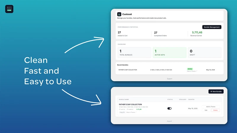 Custoset: Build a Box Bundles