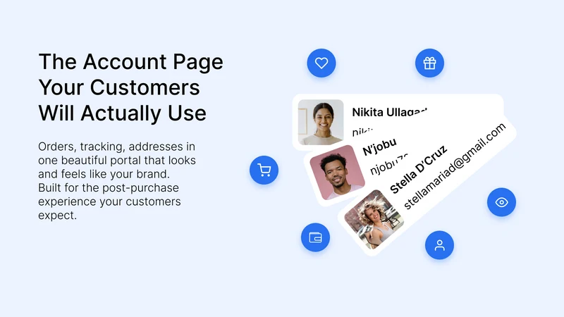 Customer Account Orders Pragma