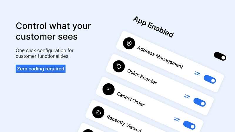 Customer Account Orders Pragma