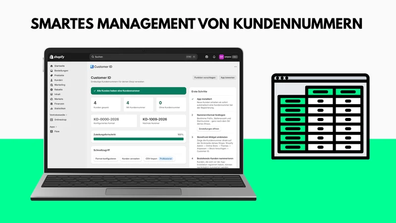Customer ID Pro: Kundennummer