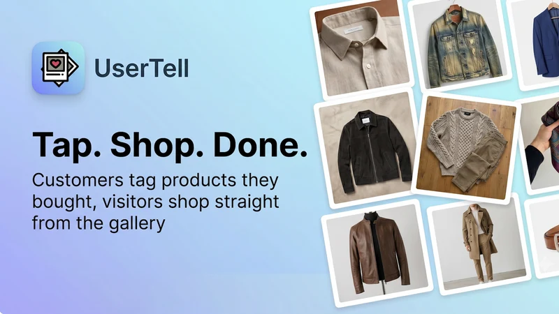 UserTell ‑ Customer Gallery