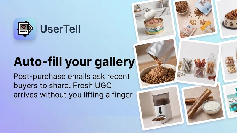 UserTell ‑ Customer Gallery