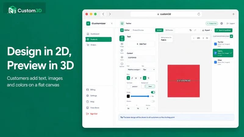 custom3d