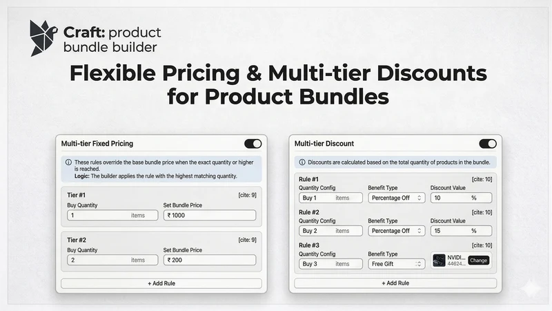 Craft BYOB Bundle Builder