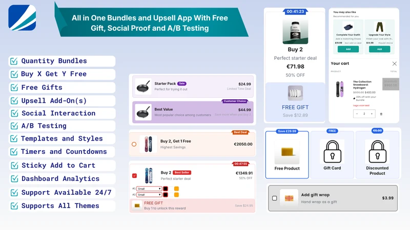 COVA Bundle & Upsell