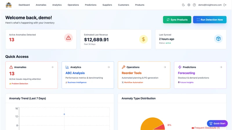 CoreCaptain Inventory Manager