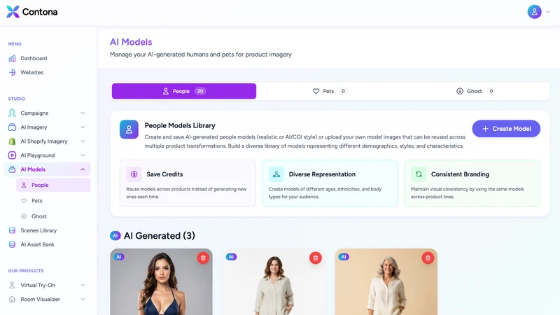 AI Product Images by Contona