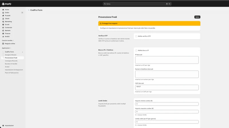 CodX form & order edits