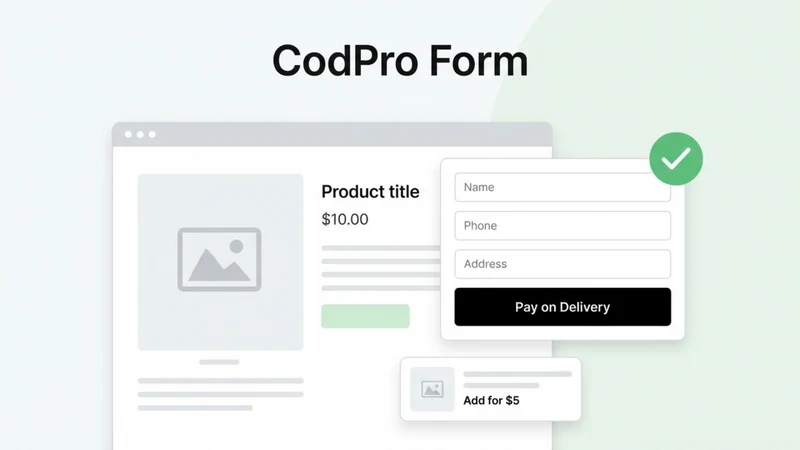 CodX form & order edits