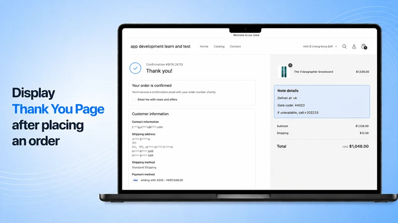 Checkout Note Pro