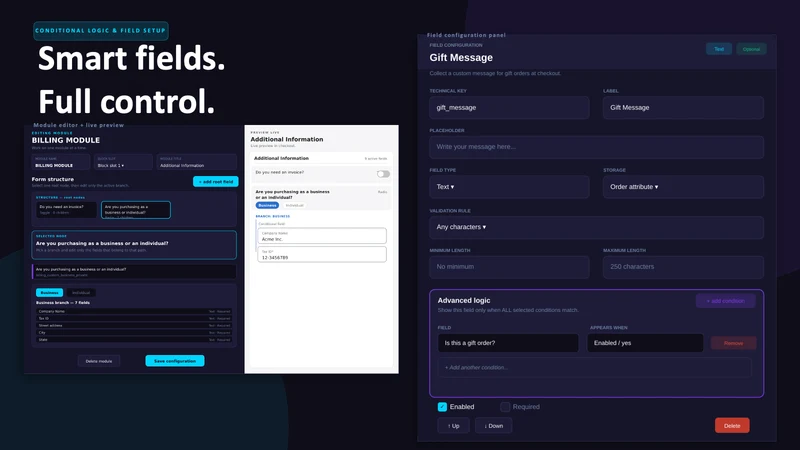 Checkout Fields Pro