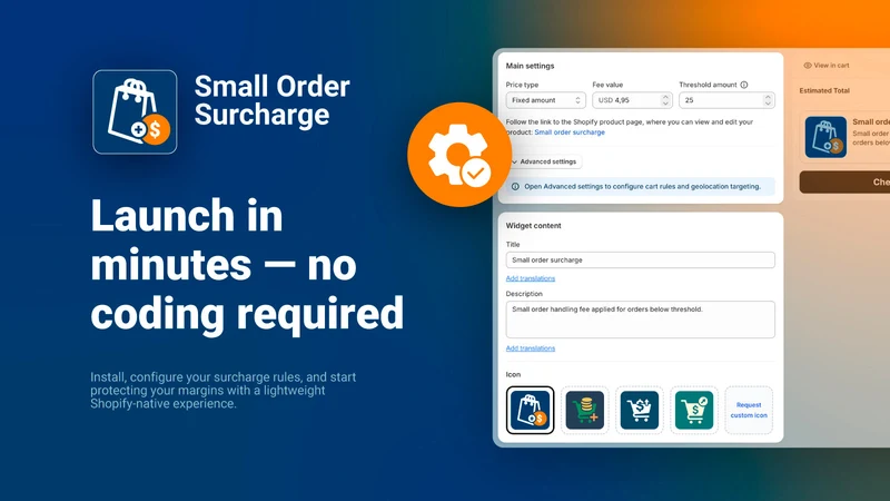 CartLift ‑ Small Order Fee