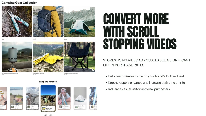 Vinci Shoppable Videos