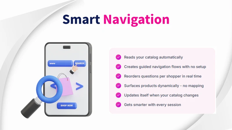 Buyer Navigator‑Guided Search