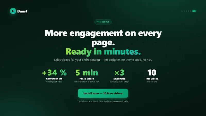 Buust: AI UGC Product Videos