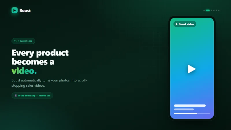 Buust: AI UGC Product Videos