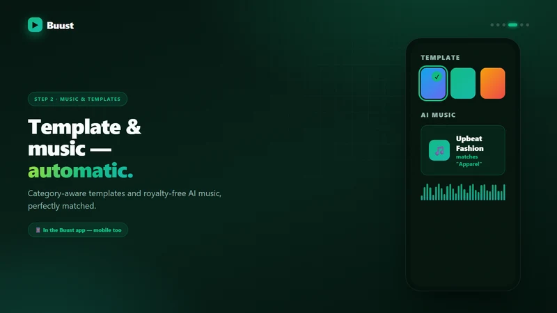 Buust: AI UGC Product Videos
