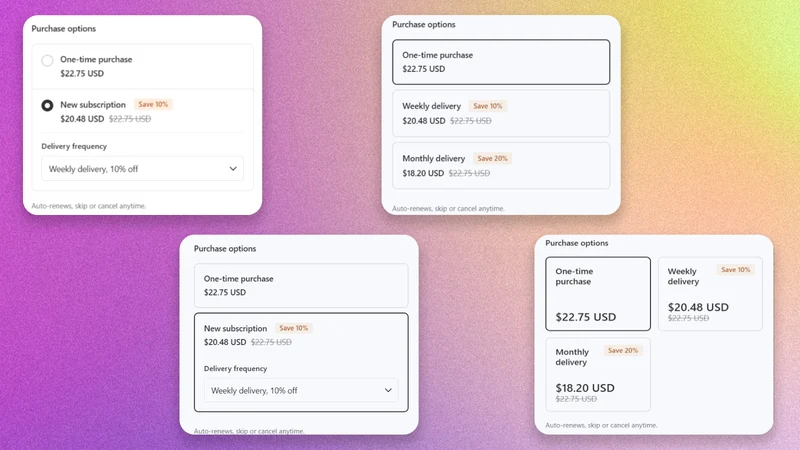 Flex Subscriptions