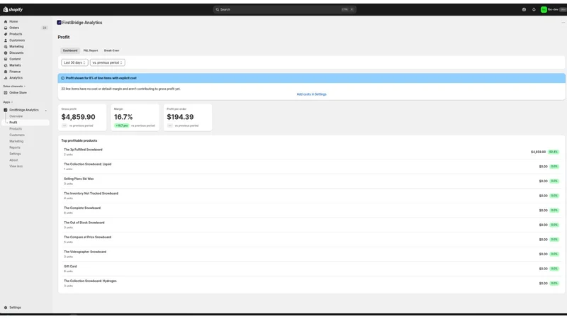 FirstBridge Analytics