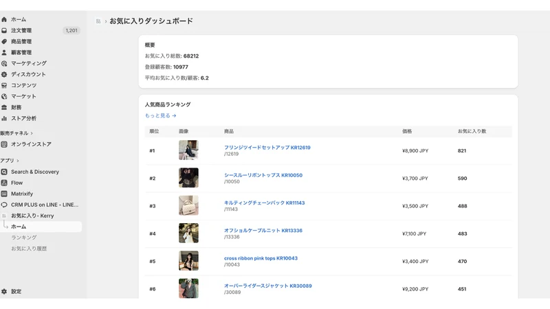 thesense Favorite