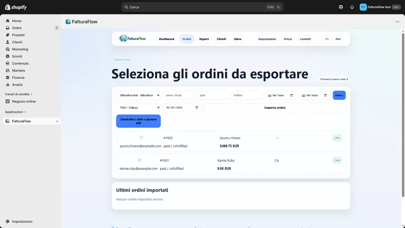 FatturaFlow ‑ Fatture XML SDI