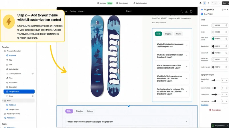 SmartFAQ AI: Product FAQ Build