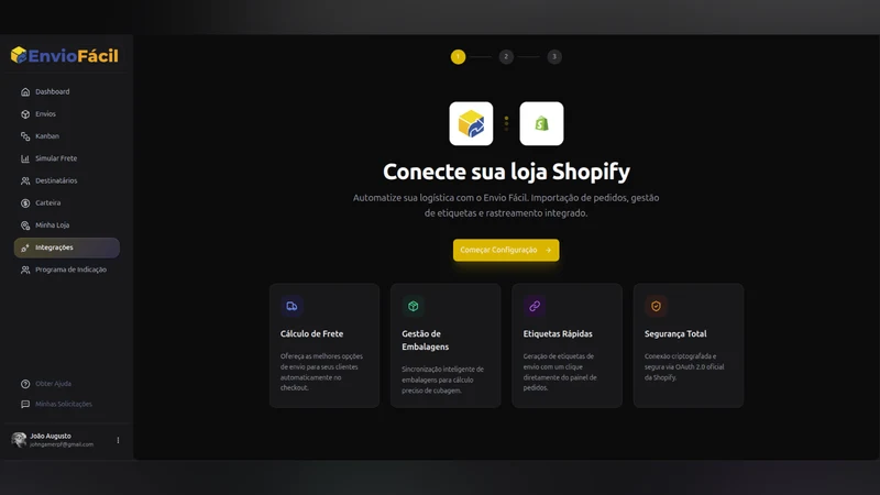 Envio Fácil Encomendas App