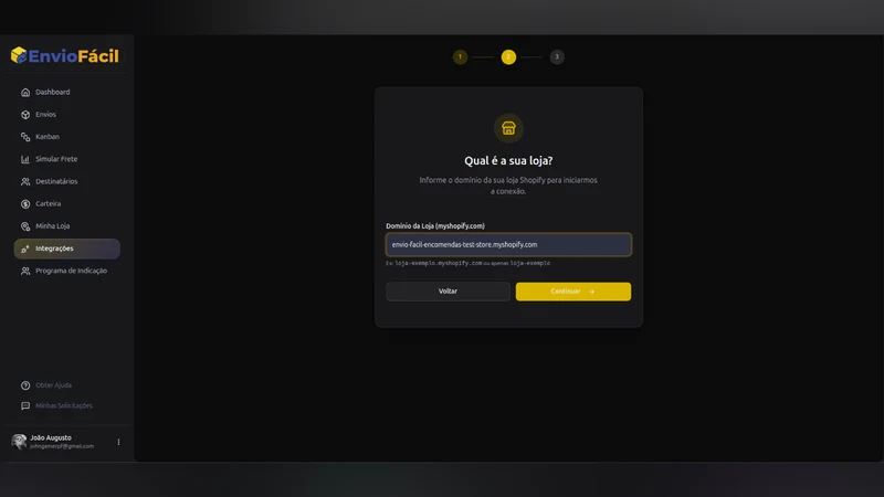 Envio Fácil Encomendas App