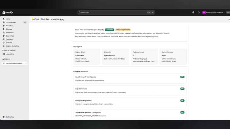 Envio Fácil Encomendas App