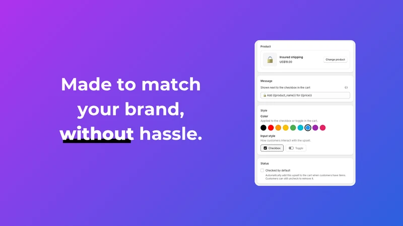 Enthemed One‑Tick Upsell