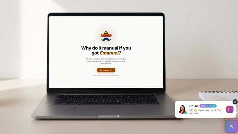 Emanuel AI Chatbot & Live Chat