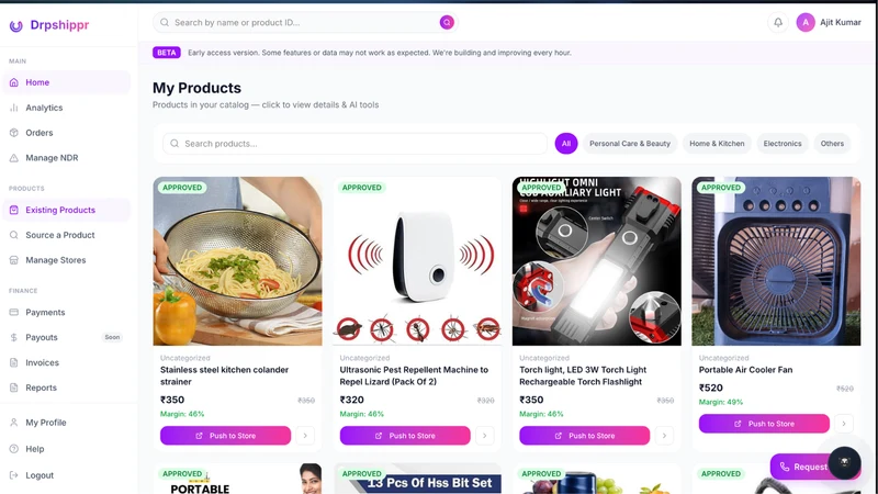 Drpshippr ‑ AI Dropshipping