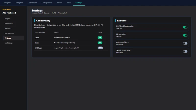 AlertShield: Customer Support