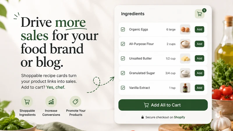 Alchemy Recipes & Add to Cart